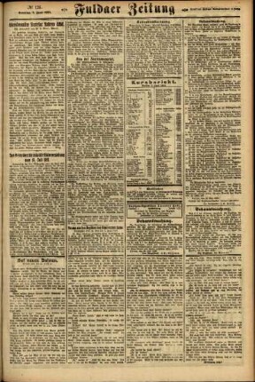 Zweite Ausgabe vom Sonntag, den 03. Juni 1923.