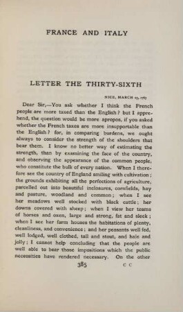 Letter the thirthy-sixth
