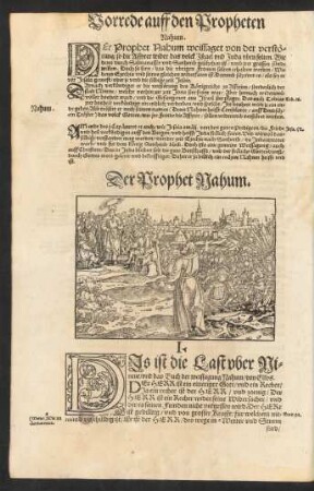 Vorrede auff den Propheten Nahum.