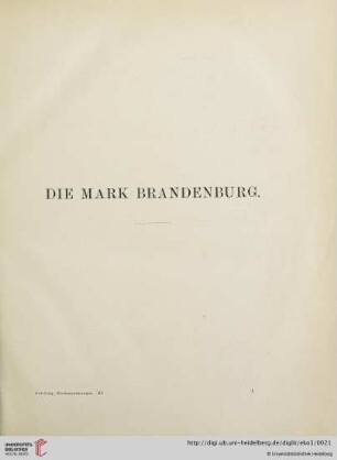 Die Mark Brandenburg