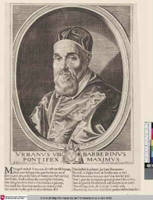 [Porträt des Papstes Urban VIII.; Pope Urban VIII]
