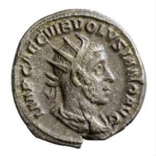 Münze, Antoninian, 253 n. Chr.