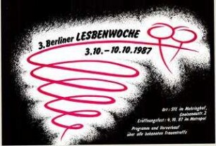 Dritte Berliner Lesbenwoche