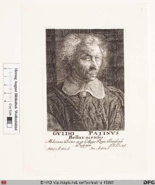 Bildnis Guy Patin