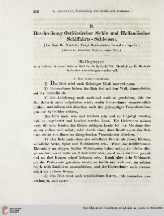 14: Beschreibung Ostfriesischer Syhle und Holländischer Schiffahrts-Schleusen, [2]