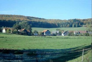 Blick auf das Dorf Ehnes