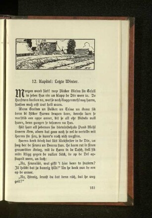 12. Kapitel. Letzte Winter.