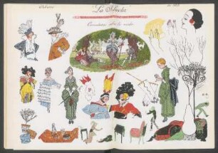Caricaturas sobre la moda - [Ilustración]