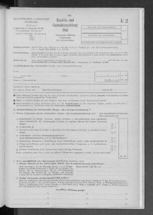 E2 Fragebogen für Arbeitsstätten
