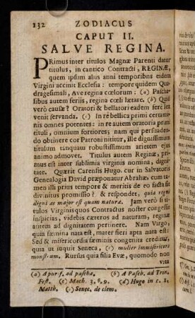 132-134, Salve Regina.