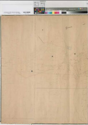 Alme (Brilon), Niederalmer Gemeinheitsteilung, Bl.1 Brouillonkarte