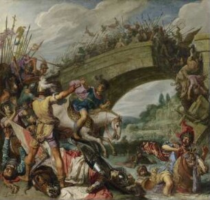 Schlacht zwischen Konstantin und Maxentius