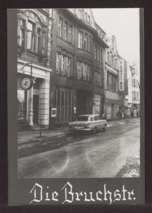 Bruchstraße. Detmold. Blickrichtung Bruchberg