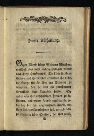 Zwote Abtheilung