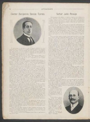 Señor Julio Araujo