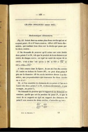 Grand concours.