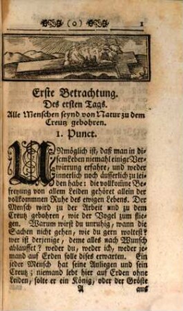Des Bettenden Christen ... Geistliche Einsamkeit, 3. Zu Erhaltung der Gedult und des hohen Geists des Creutzes Abzihlend und eingerichtet