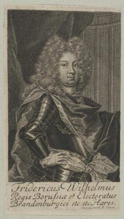 Bildnis des Fridericus Wilhelmus, Regis Borussiae