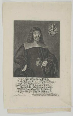 Bildnis des Johann Doppelmayr