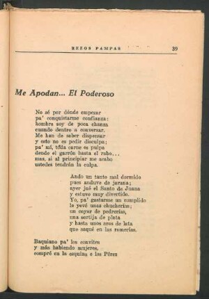 Me apodan... El Poderoso