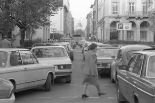 Autoverkehr in der Ritterstraße