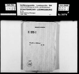 Ortsvorsteher zu Mittelfischach