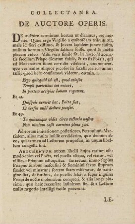 Collectanea. De Auctore Operis