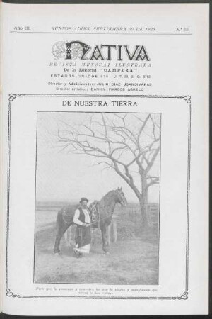 3.1926=Nr. 33: Nativa, 3.1926=Nr. 33
