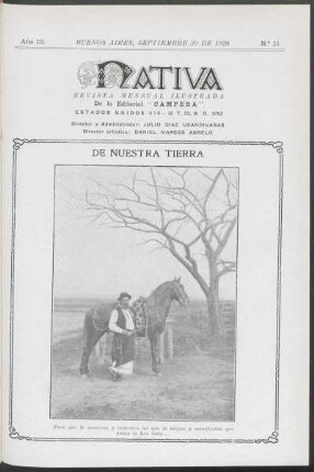 3.1926=Nr. 33: Nativa, 3.1926=Nr. 33