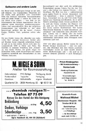 Seltsame und andere Leute