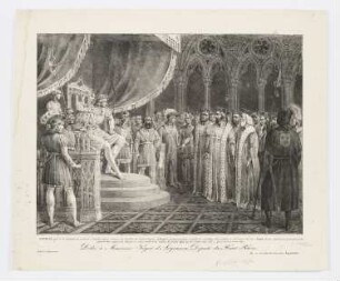 Louis XI irrité de la résistance du parlement s’emporte jusqu’à menacer ses membres du dernier Supplice