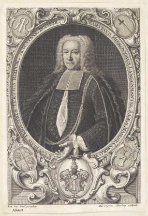 Bildnis des Martinus Hieronymus Langenmantel
