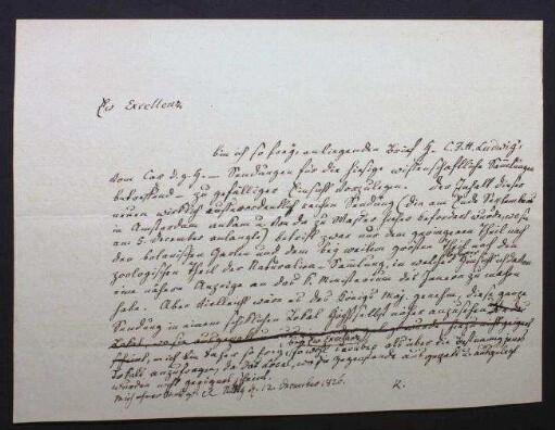 Sendung von Carl Ferdinand Heinrich Ludwig