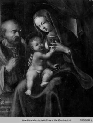 Szenen aus dem Leben der Heiligen Familie : Die heilige Familie