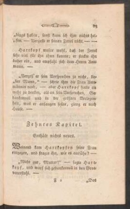 Zehntes Kapitel. Enthält nichts neues.