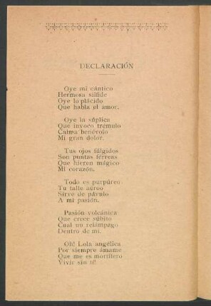Declaración