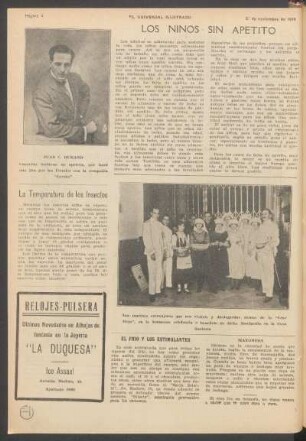 Los niños sin apetito