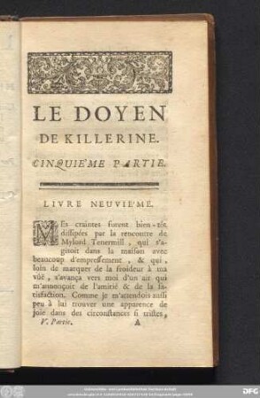 Livre Neuvième.