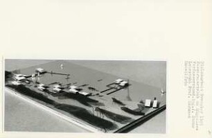 Wassersportclub am Müggelsee, Berlin-Friedrichshagen (Diplomarbeit bei Bernhard Hermkes): Modellfoto