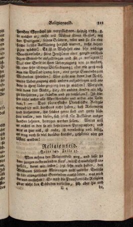 Religionseid. - Substitut.