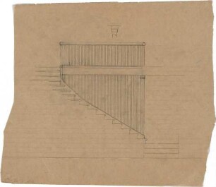 Dolmetsch, Theodor; Brackenheim; Haus Fender - Treppe (Teilansicht)