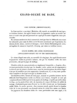 Grand-Duché De Bade.