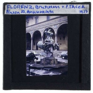 Florenz, Piazza della Santissima Annunziata,Florenz, Fontane dei mostri marini