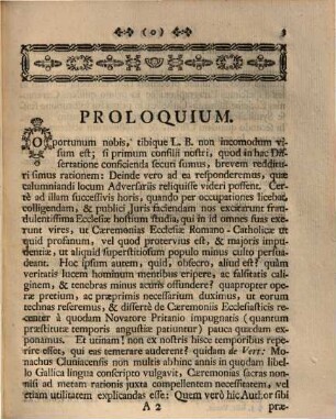 Dissertatio theologico-dogmatico-historico-scholastica, in qua synoptice demonstratur origo et sanctitas caeremoniarum ecclesiae Romano-Catholicae