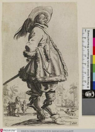 [La Noblesse: Gentilhomme; Der Adel Lothringens: Der Edelmann mit der pelzbesetzten Jacke]