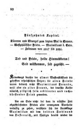 Fuenfzehntes Kapitel