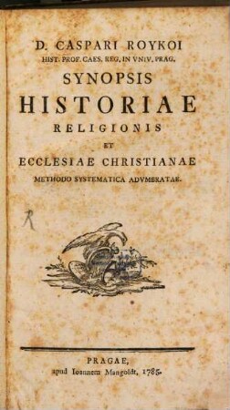 Synopsis historiae Religionis