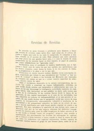 Revistas de revistas