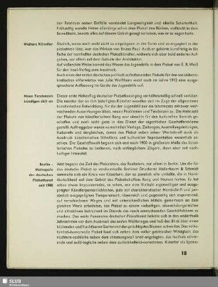 Berlin – Metropole der deutschen Plakatkunst seit 1900