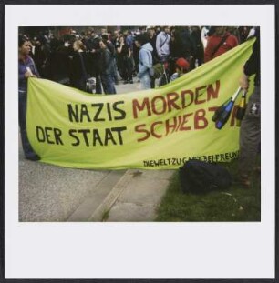 Anti-Nazi-Demonstration in Hamburg